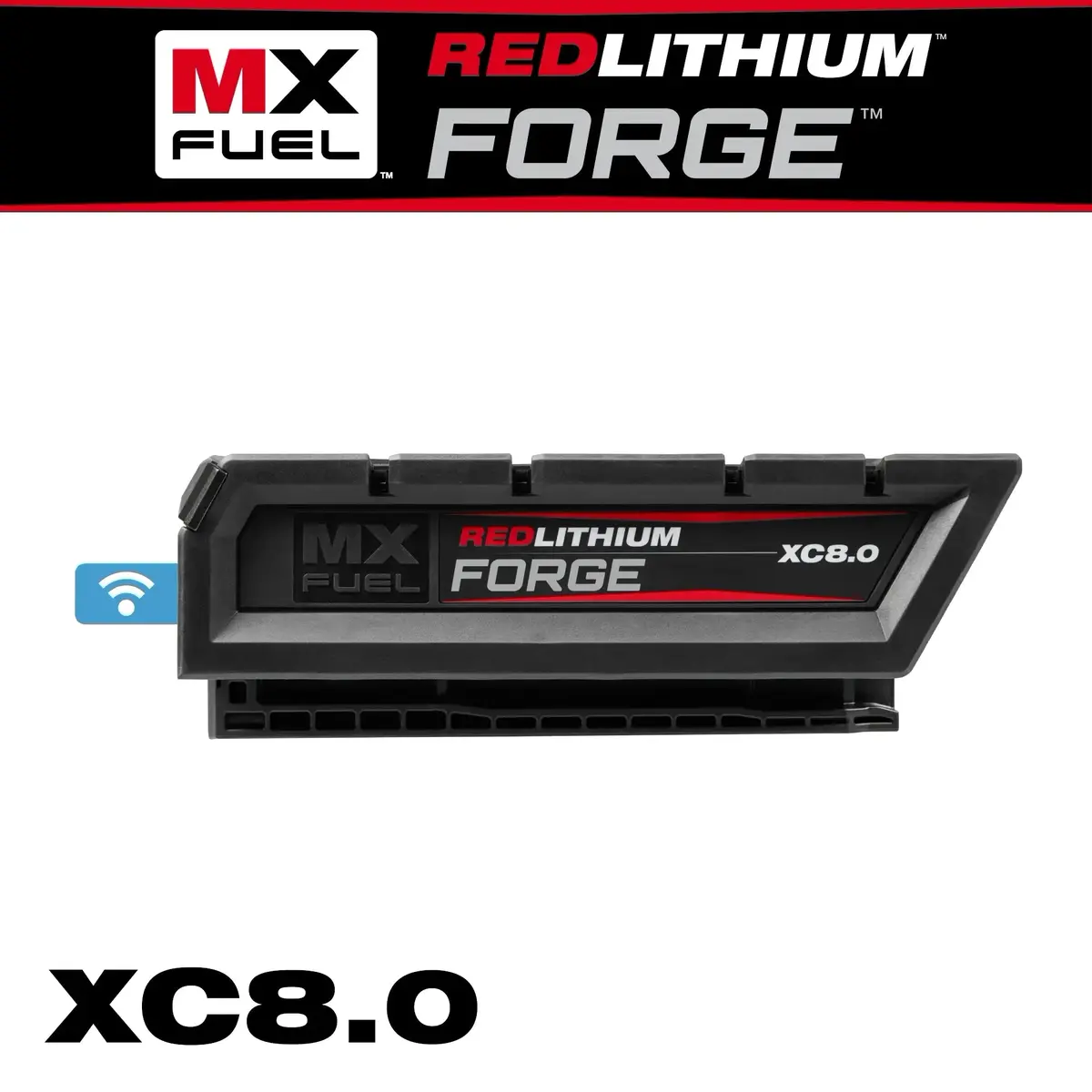 Milwaukee Mxfxc608 Redlithium™ Forge™ Lithium-Ion 8 Ah 45 Min Rechargeable Battery Pack 1