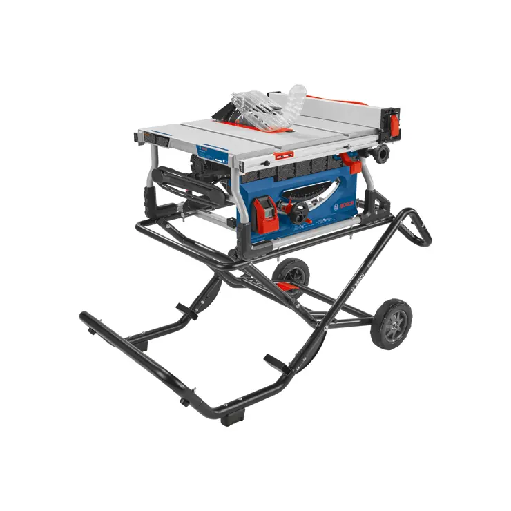 Bosch Gts15-10 5/8 10 In. Professional Bench Top Corded Jobsite Table Saw With Stand 1