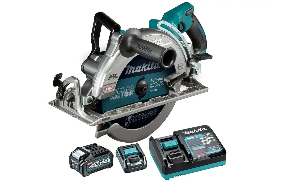 Makita Rs002gz 40Vmax Xgt Brushless 10-1/4 In. Circular Saw With Aws (Tool Only) 1