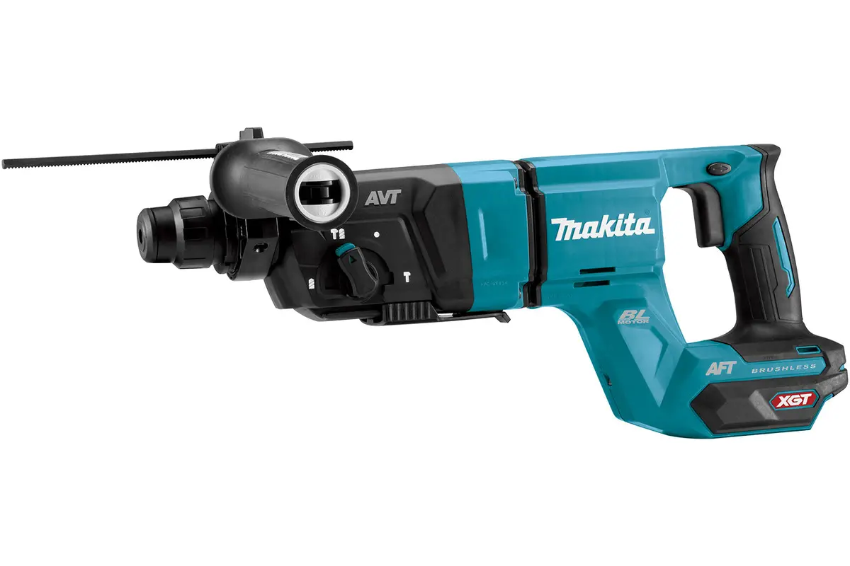 Makita Hr007gz 40Vmax Xgt Brushless 1-1/8 In. Rotary Hammer Sds-Plus With Aws (Tool Only) 1
