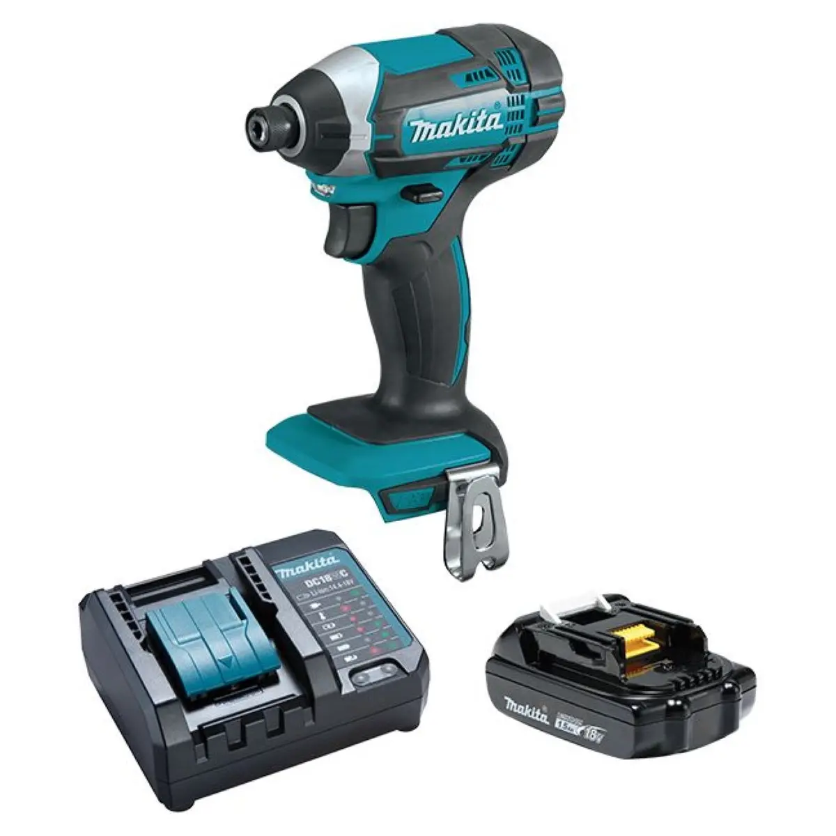 Makita Dtd153sax2 18V Lxt 1/4 In. Impact Driver Kit (1 X 2.0 Ah) 1