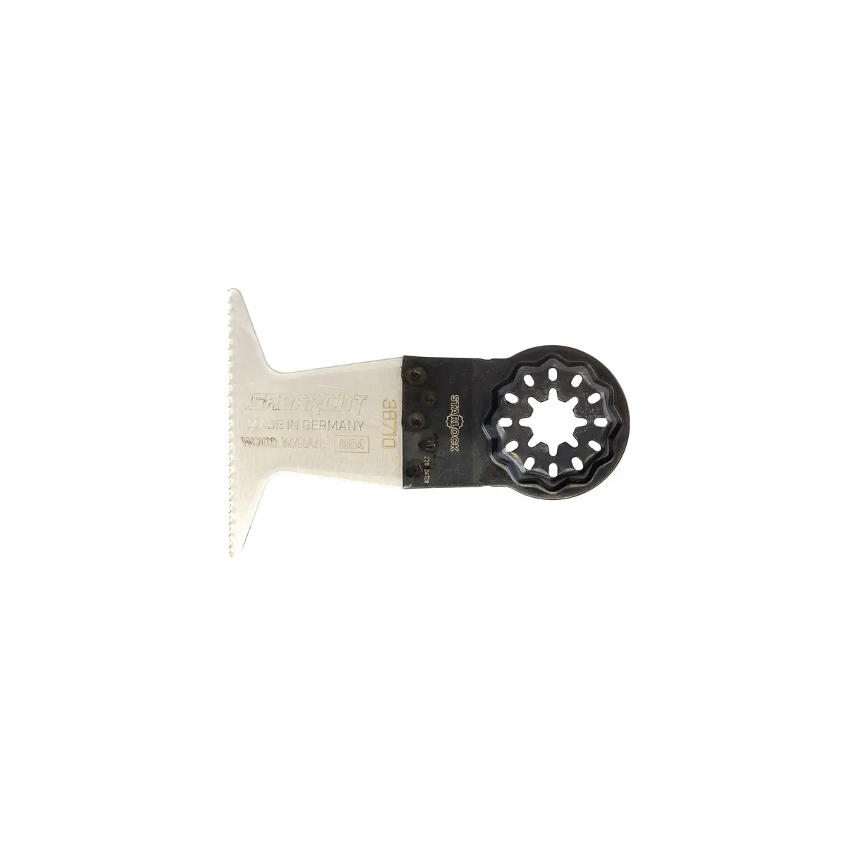 Sabercut Starlock 2-1/2 In. X 2 In. Bim Wood W/Nail Multi-Tool Blade (5-Pack) 1
