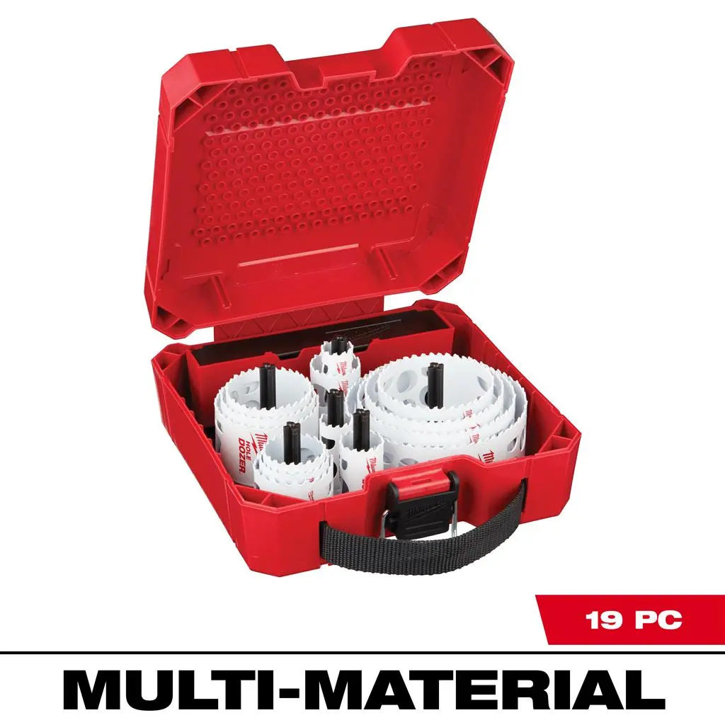 Milwaukee Promo 49-22-4105 Electrician Bim Hole Saw Kit 19Pc 1