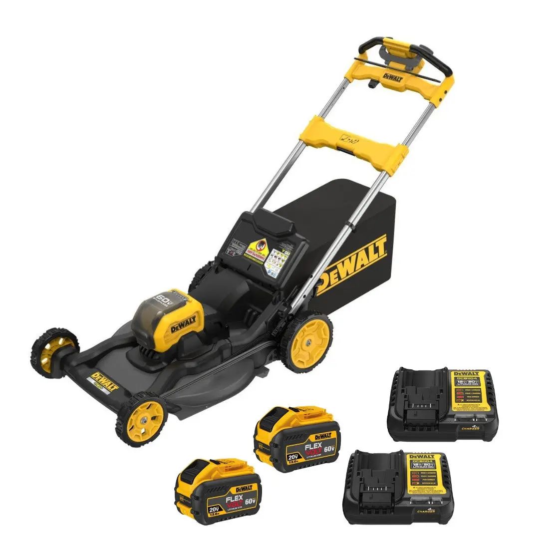 Dewalt Dcmwsp650y2-Ca 60V Max Cordless Brushless Rwd, Self Propelled Mower Kit 1