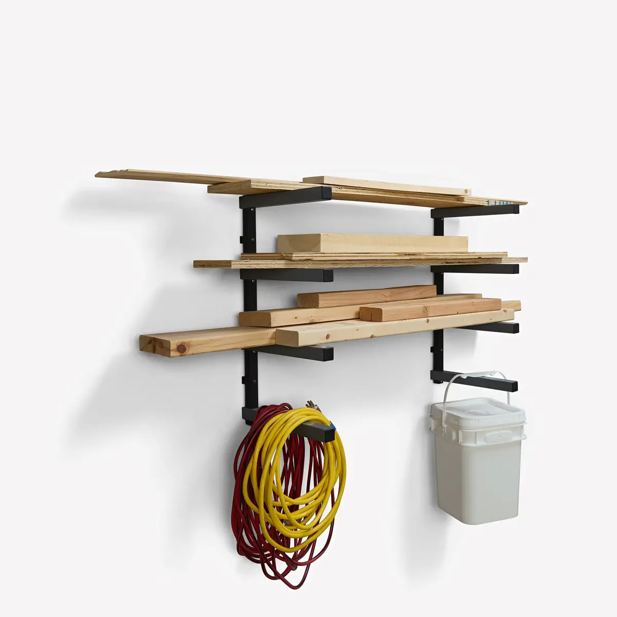 Bora Pbr-004B 4-Tier Wall Storage Rack 1