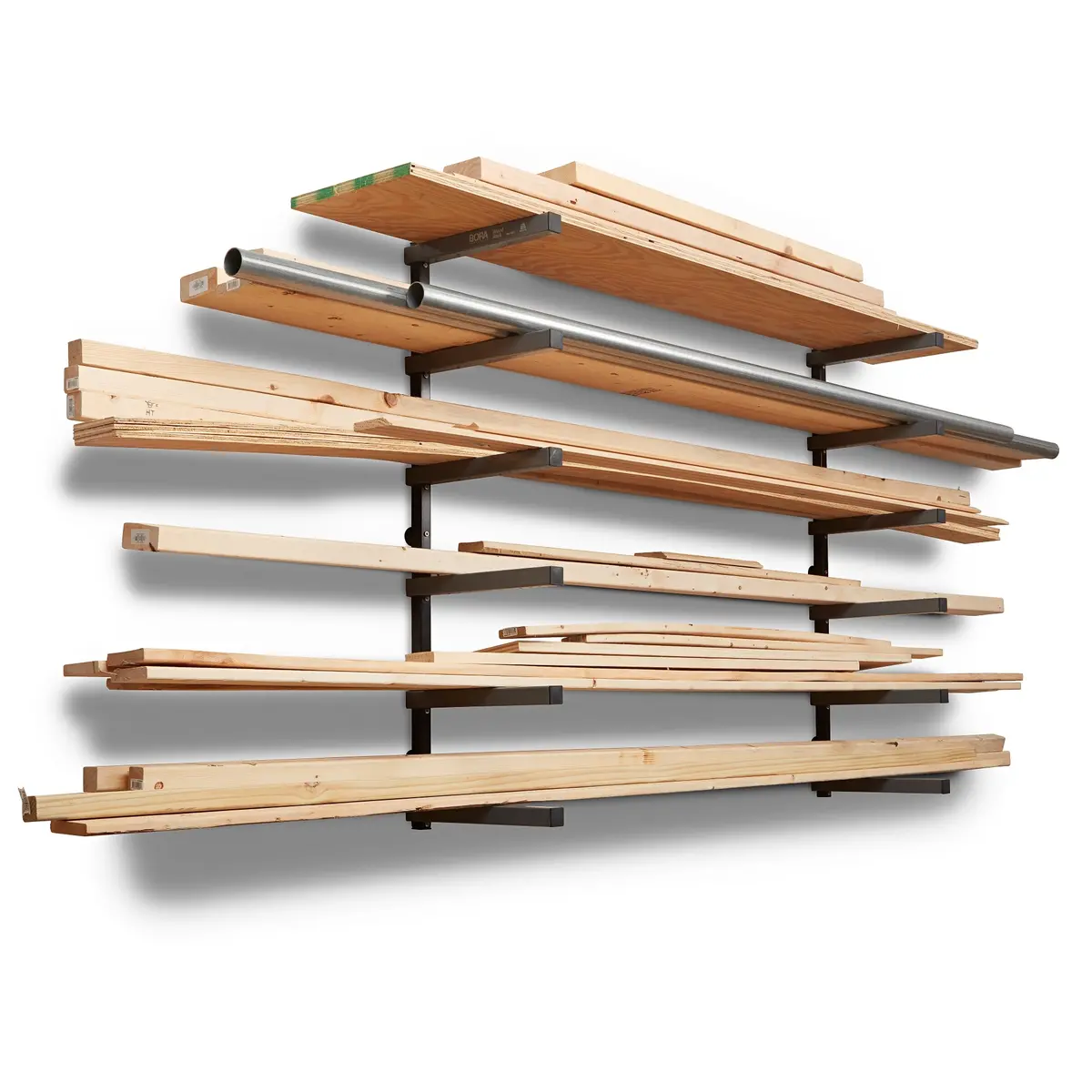 Bora Pbr-006B 6-Tier Wall Storage Rack 1