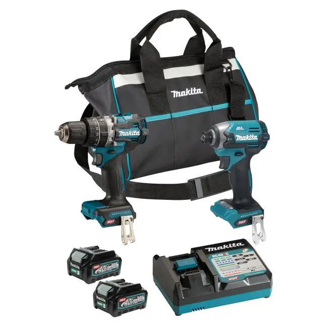 Makita Dk0178g204 40Vmax Xgt Brushless 2 Tool Combo Kit (2.5Ah X2) 1