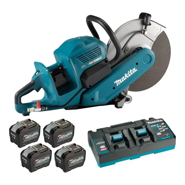 Makita Ce001gl401 80V (40V X 2) Max Xgt Brushless 14 In. Power Cutter Kit (4 X 8.0Ah) 1