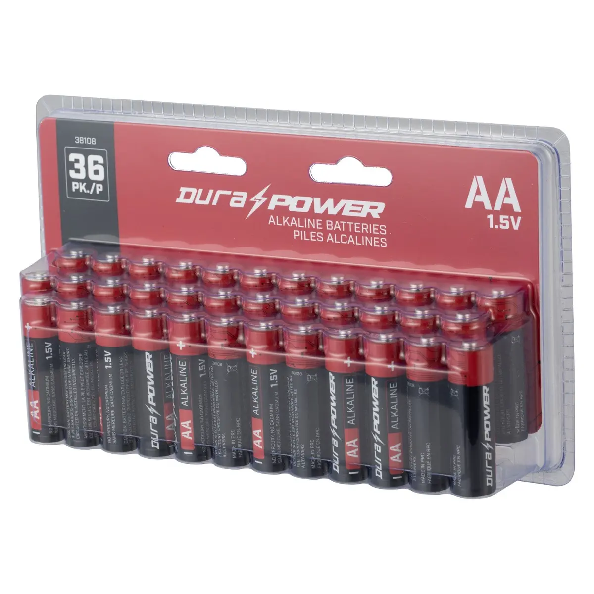 Durapower Aa Alkaline Batteries (36-Pack) 1