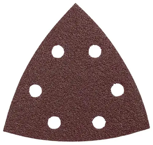 Bosch Sdtr240 3-3/4 In. 240 Grit 5 Pc. Detail Sander Abrasive Triangles For Wood 1