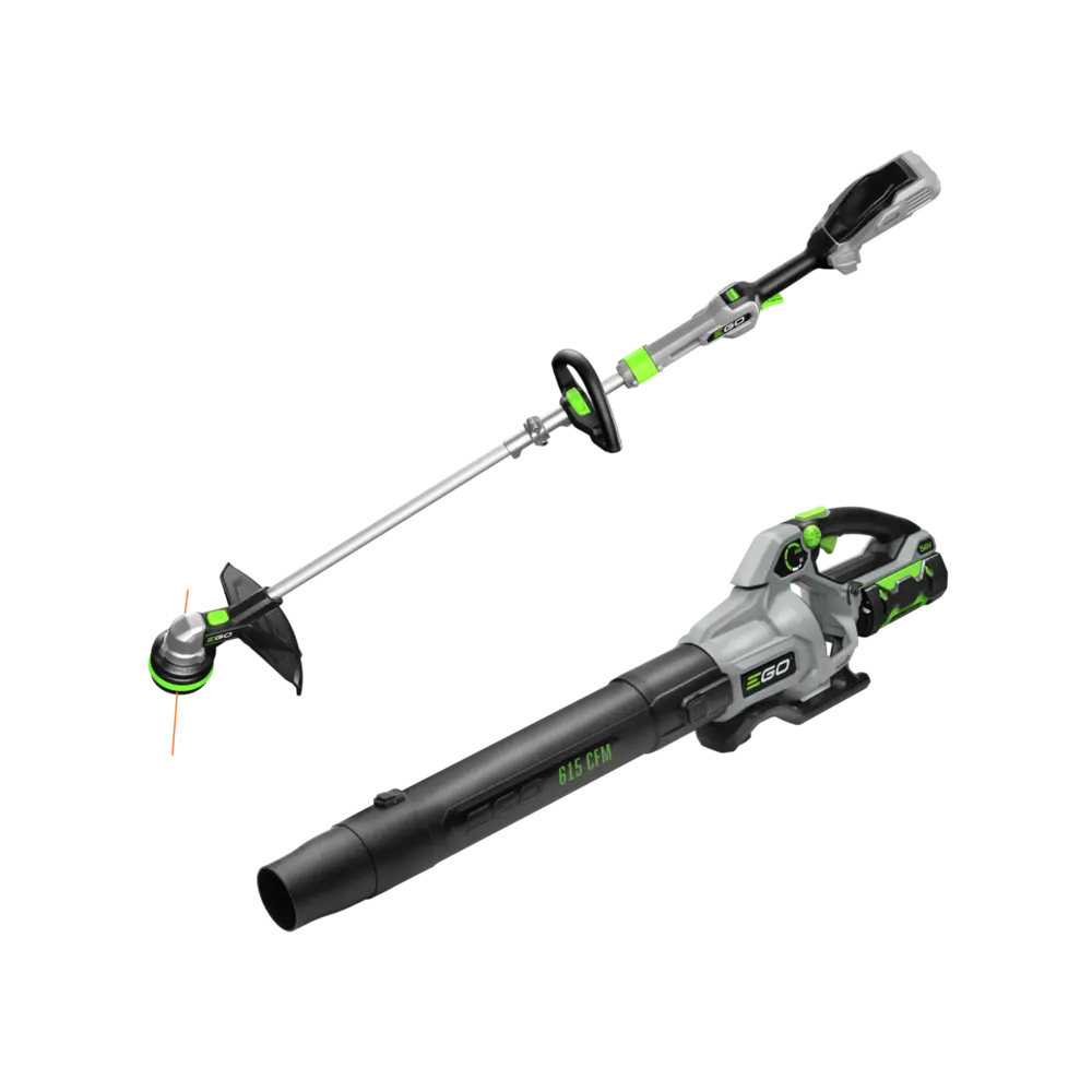 Ego St6151lb 56V Power+ String Trimmer & Leaf Blower Combo Kit (St1510t+Lb6150 W/2.5Ah Battery) 1