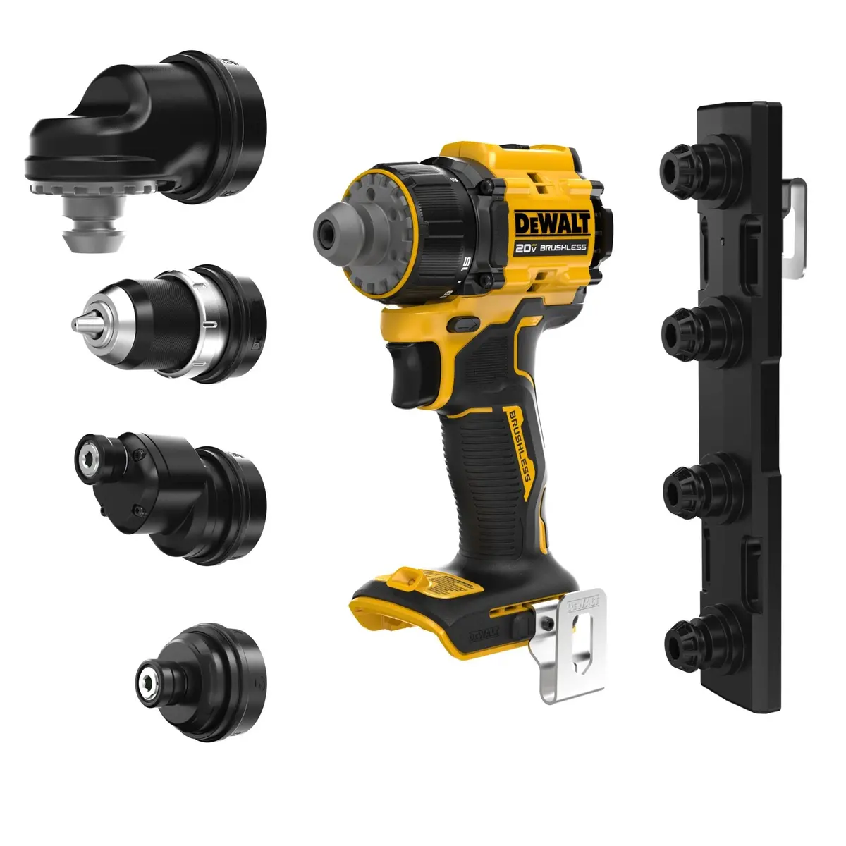 Dewalt Dcd803b 20V 4-In-1 Multi-Head Drill Driver (Tool Only) 1