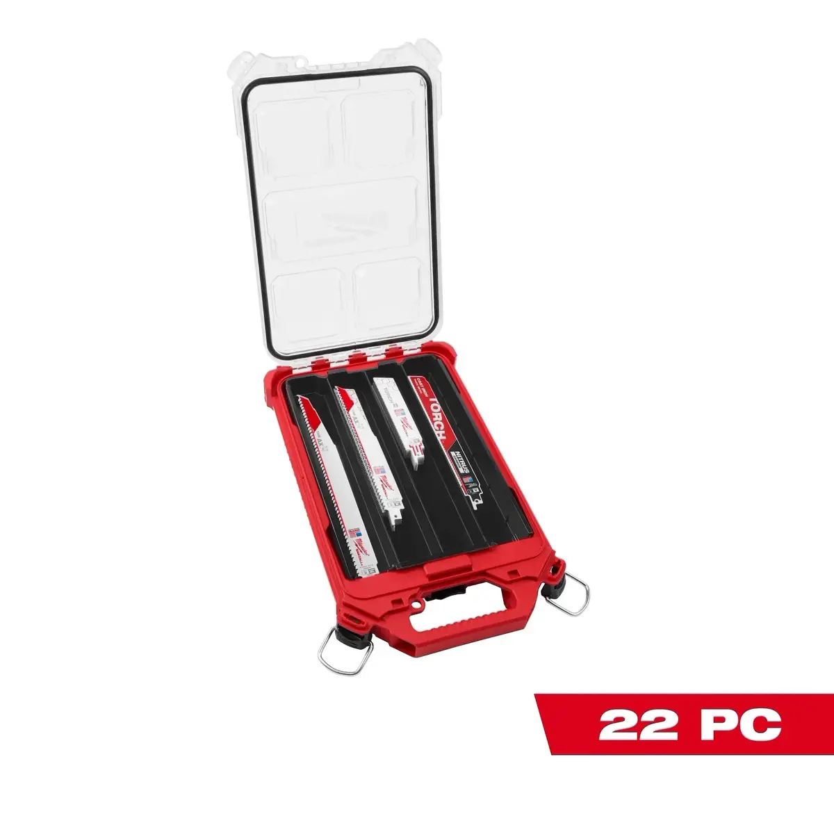 Milwaukee 49-22-5640 Packout Sawzall Blade Set 22Pc 1