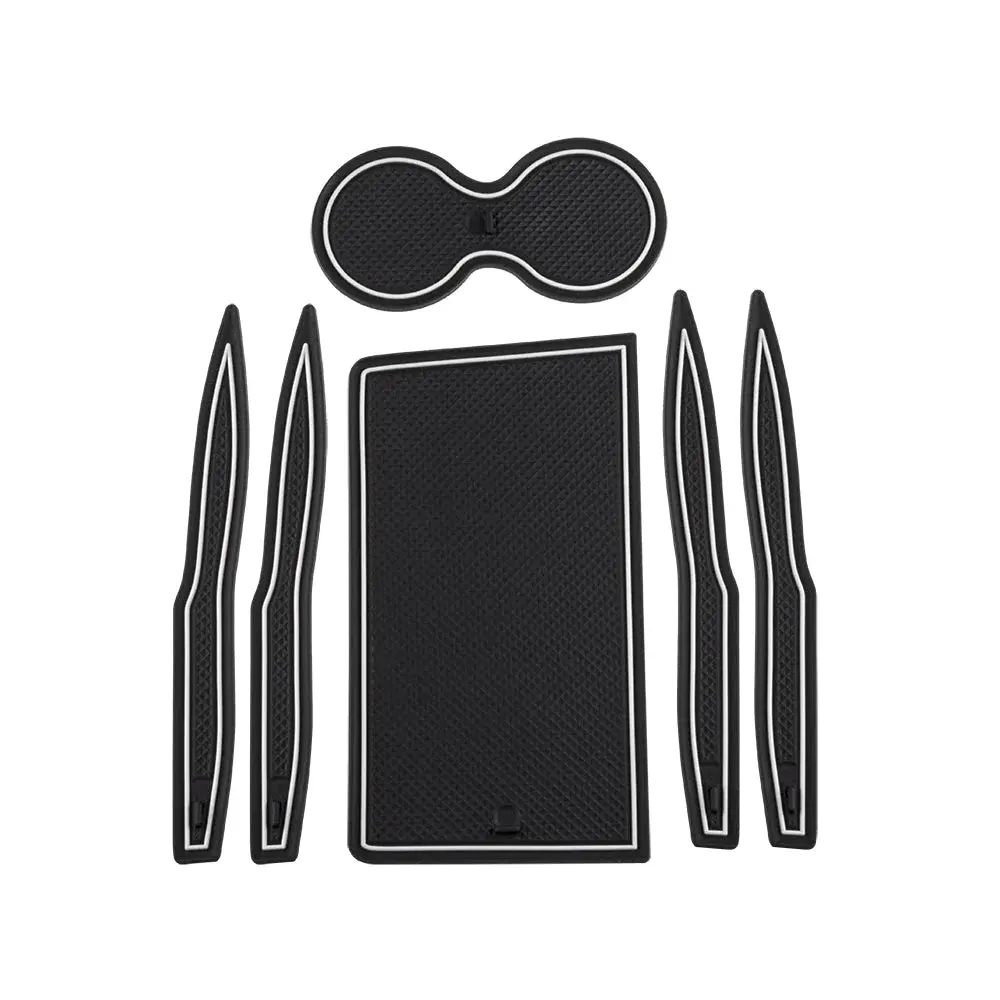 Model S Cup Door Slot Mat For Tesla(2017-2021) 1