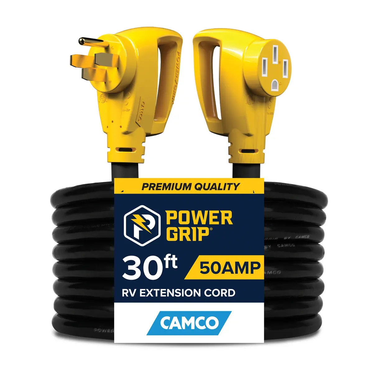 Powergrip - Extcord 30' 50A 125-250V/12500W6/8Ga(E/F)Cetlus 1