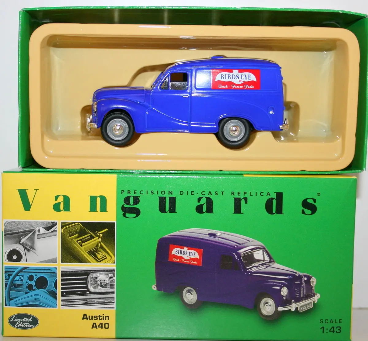 Vanguards 1/43 Scale Va00317 - Austin A40 Van - Birds Eye 1