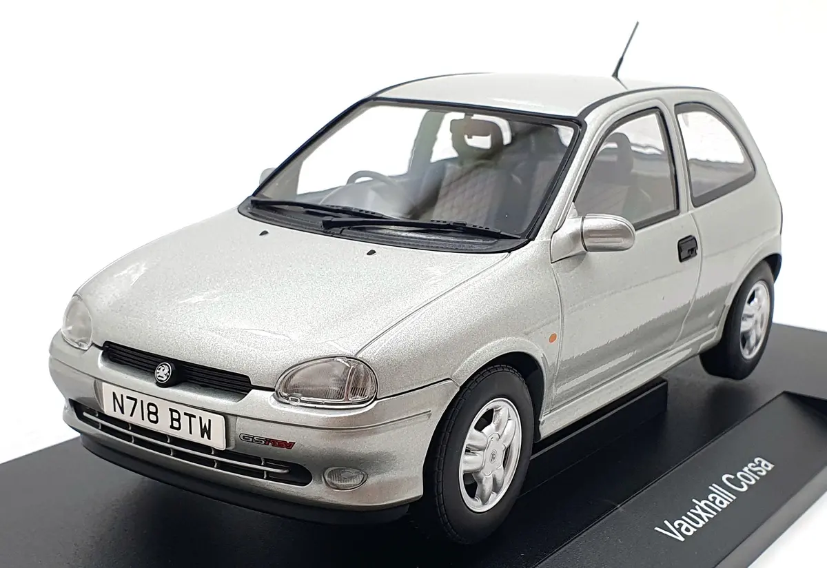 Mcg 1/18 Scale Diecast Mcg18846 - Vauxhall Corsa - Met. Grey 1