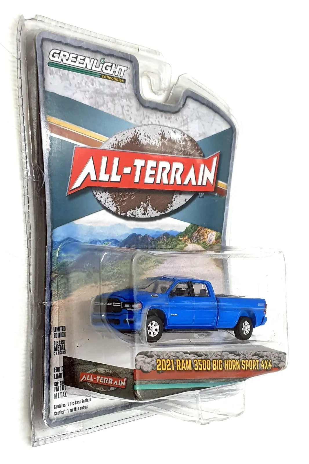 Greenlight 1/64 Scale 35230-F - 2021 Ram 3500 Big Horn Sport 4X4 1