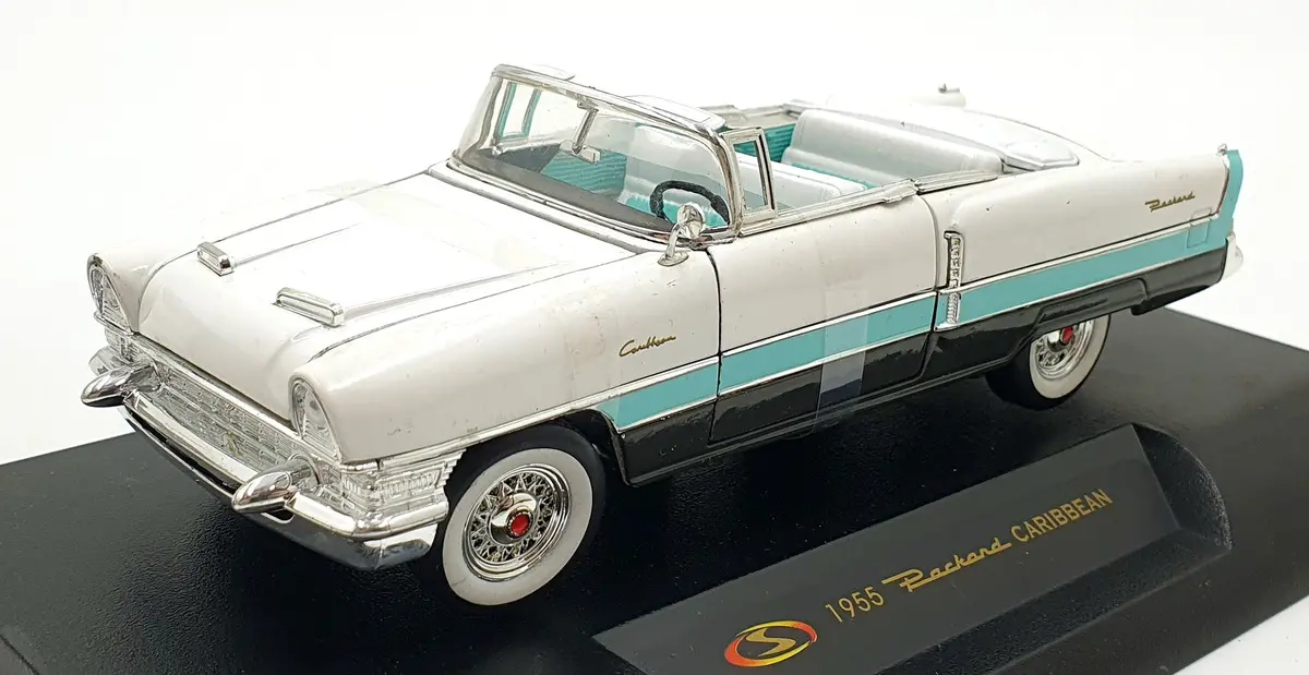 Signature Models 1/32 Scale 1234 - 1955 Packard Caribbean - White 1