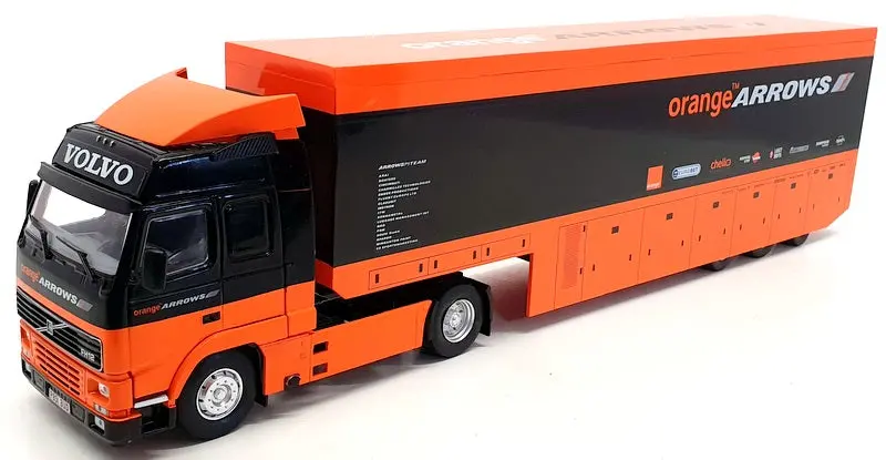 Ixo/Altaya 1/43 Model Truck Ix2503 - Volvo Fh12 Orange Arrows 1