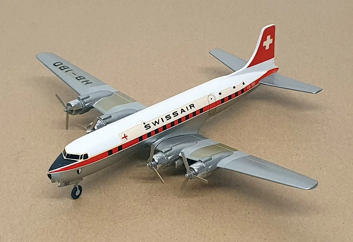 Western Models Ca4b - Douglas Dc-6B Aircraft Swissair Hb-Ibo 1