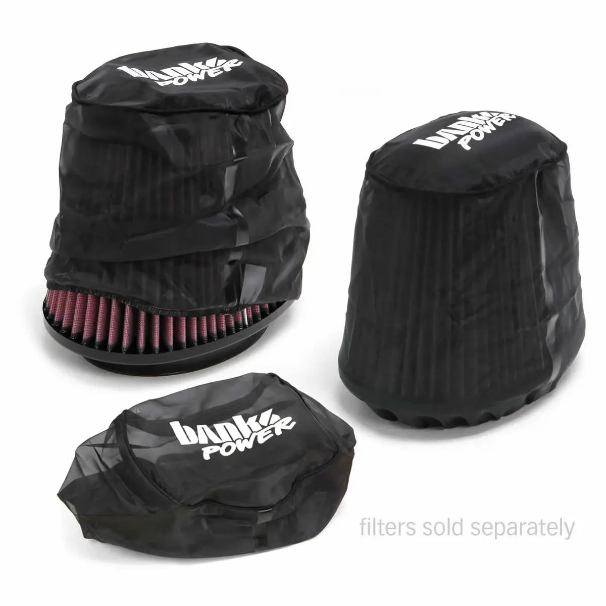 Pre-Filter Filter Wrap For Use W/Ram-Air Cold-Air Intake Systems Air Filter Pn 42158 And Pn 42188 Banks Power 1