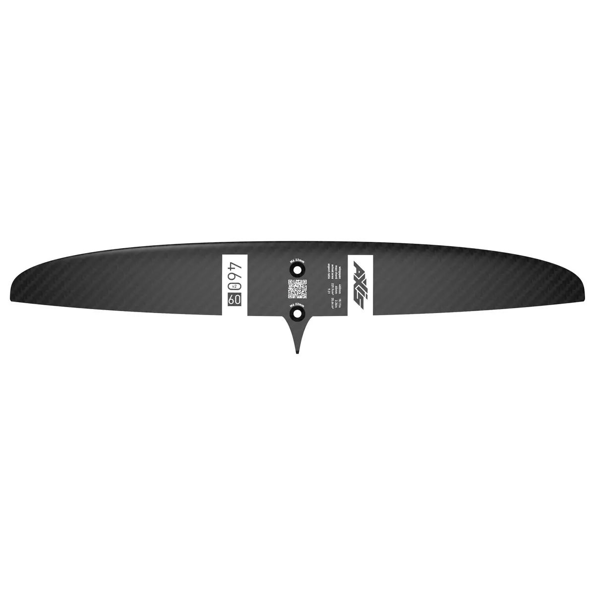 Axis Foil Pump V2 Carbon Rear Wing 1