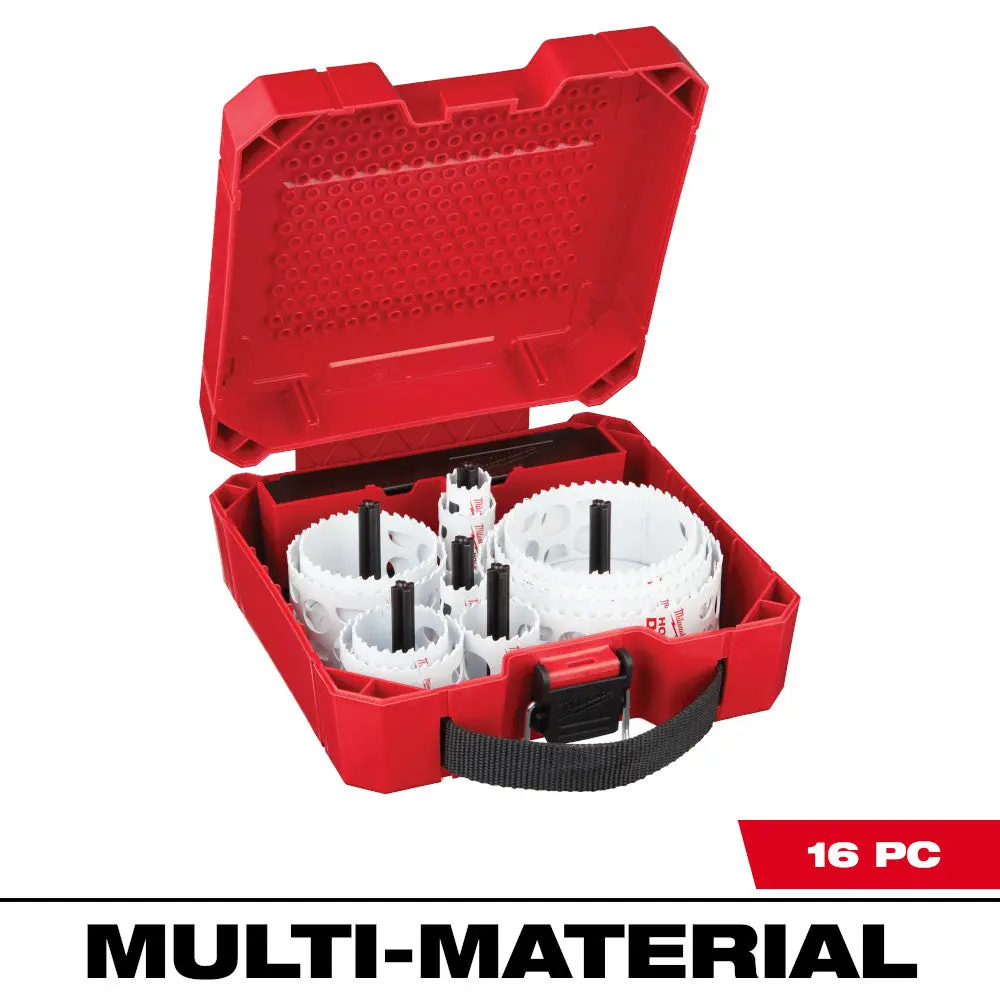 Milwaukee Promo 49-22-4156 Hole Dozer™ Plumbers Hole Saw Kit (16Pc) 1