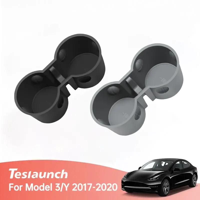 Model 3/Y Cupholder Insert Accessories For Tesla(2017-2020) 1