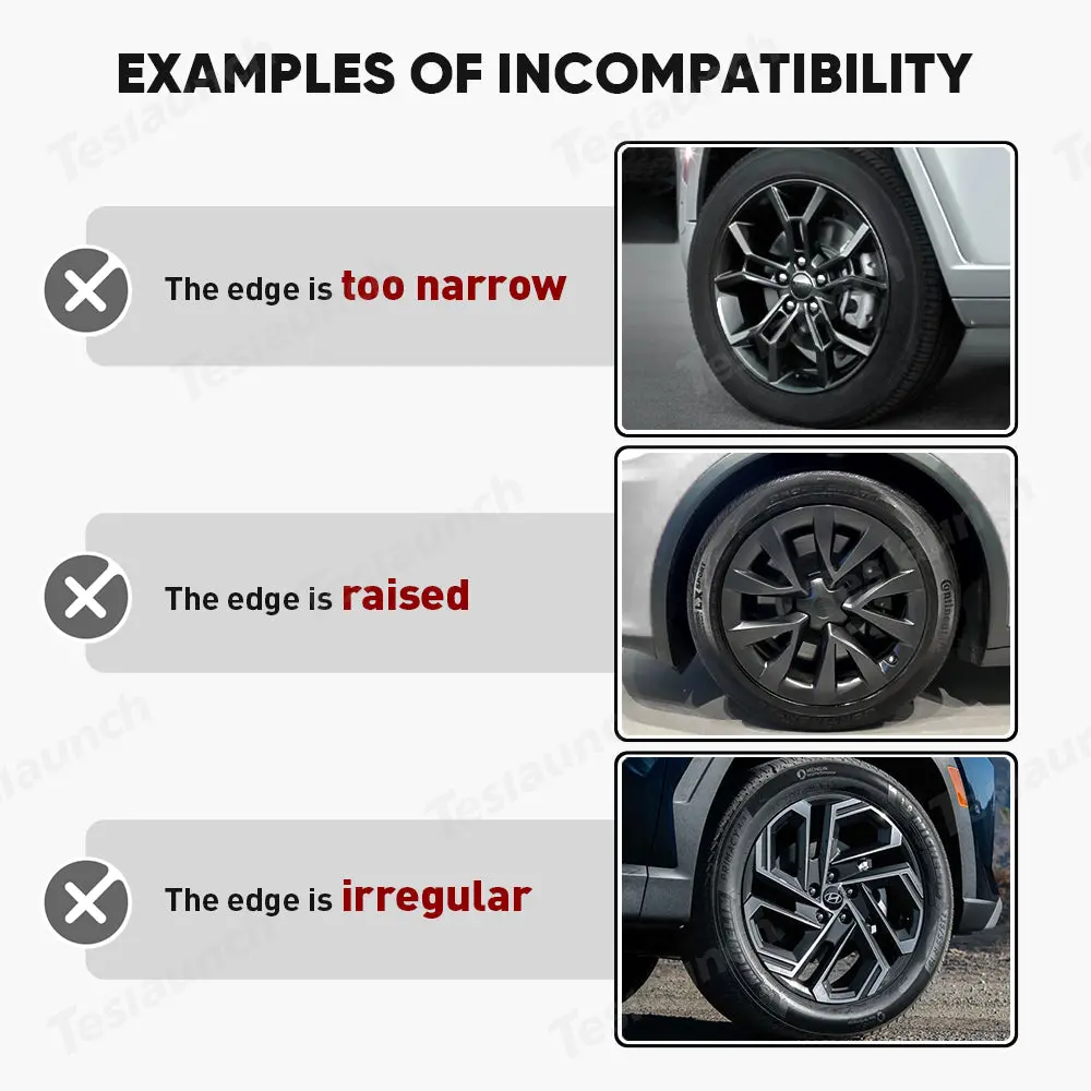 Aluminum Alloy Wheel Rim Protector- Fits All Cars (5Pcs) 5