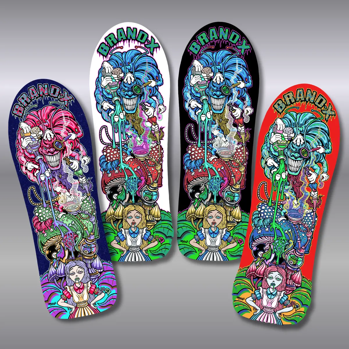 Dan Falconer Dream Stealer Limited Edition, Hand-Painted Deck (Pre-Order, November) 1