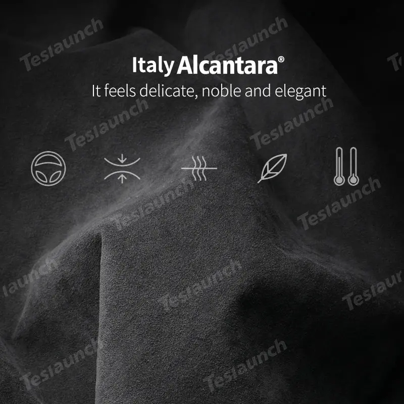Alcantara Center Console Sticker Cover For 2024+ Model 3 Highland 3