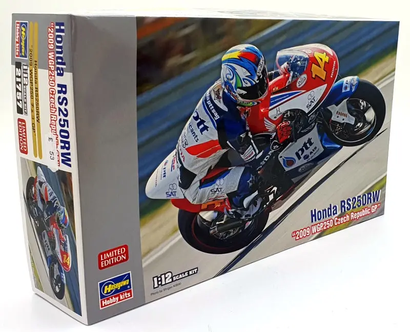 Hasegawa Kits 1/12 Scale 21757 - Honda Rs250rw "2009 Wgp250 Czech Republic Gp" 1