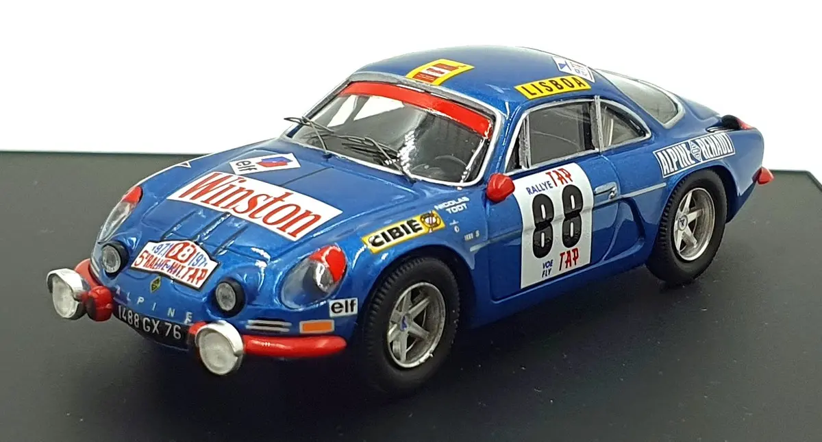 Trofeu 1/43 Scale 804 - Alpine Renault A110 1600 S 1St Tap 1971 1