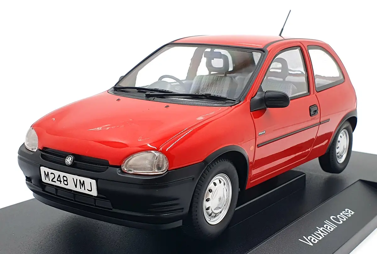 Mcg 1/18 Scale Diecast Mcg18845 - Vauxhall Corsa - Red 1