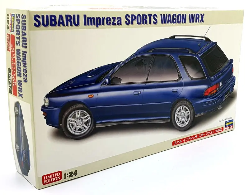 Hasegawa Kits 1/24 Scale 20747 - Subaru Impreza Sports Wagon Wrx 1