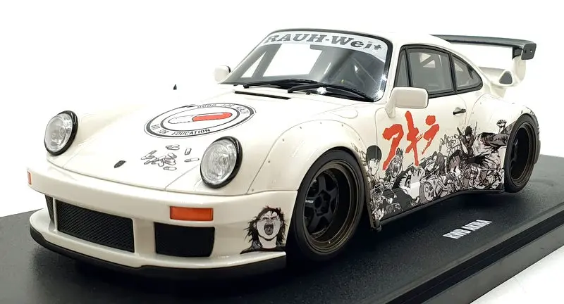 Gt Spirit 1/18 Scale Resin Gt508 - Porsche 911 Rwb Akira - White 1