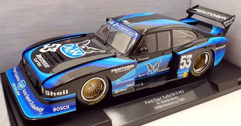 Model Car Group 1/18 Scale Mcg18802r Ford Capri Turbo #53 Niedzwiedz Drm 1980 1