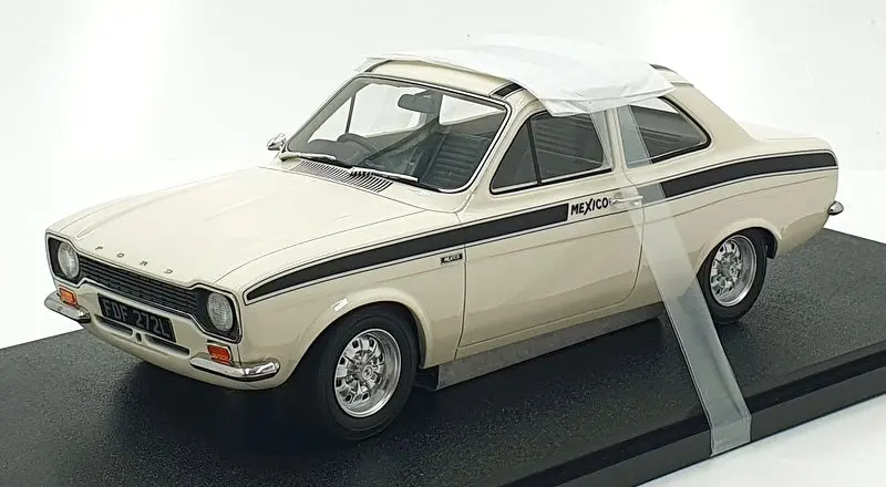 Cult Models 1/18 Scale Cml063-4 - 1973 Ford Escort Mexico - White 1