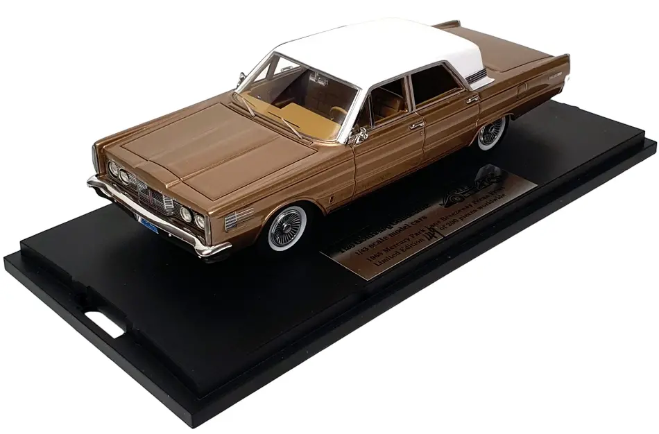 Goldvarg 1/43 Scale Gc-027B - 1965 Mercury Park Lane - Breezeway Pecan Frost 1