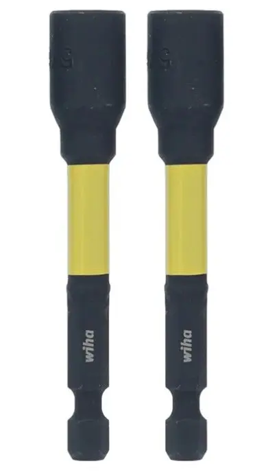 Wiha 5/16 In. Hex Impact Nutsetter 2 Pack 1