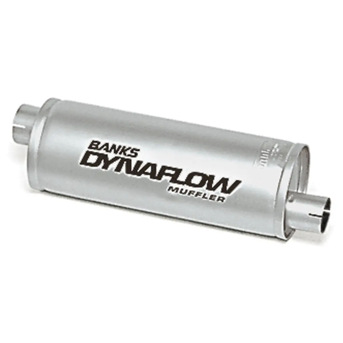 Stainless Steel Exhaust Muffler 3 Inch Inlet X 3.5 Inch Outlet Various Applications Banks Power 1