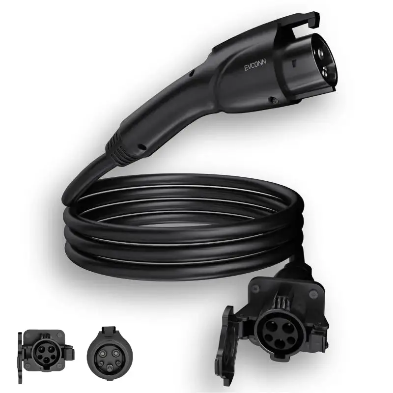 J1772/Type 1 Ev Charger Extension Cable Compatible For All Sae J1772 Chargers 1