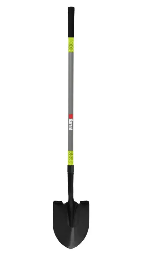 Garant Fiberglass Round Mouth Shovel W/Long Handle 1
