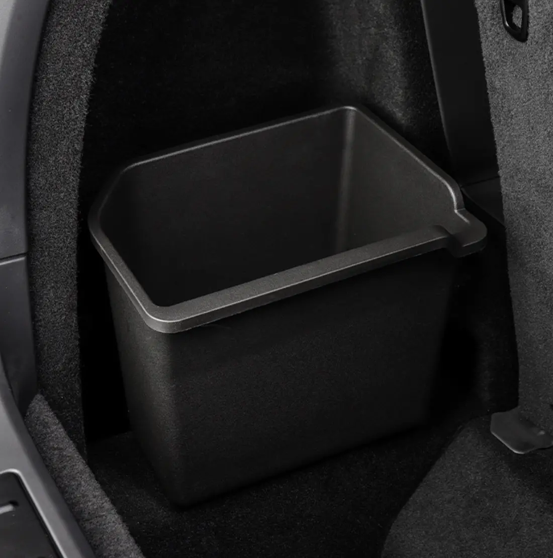 Rear Trunk Side Organizer Storage Box For Tesla Model X 2023+ 1