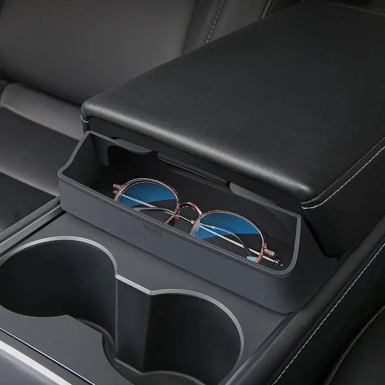 Model 3/Y Center Console Armrest Glasses Box For Tesla(2021-2023) 1