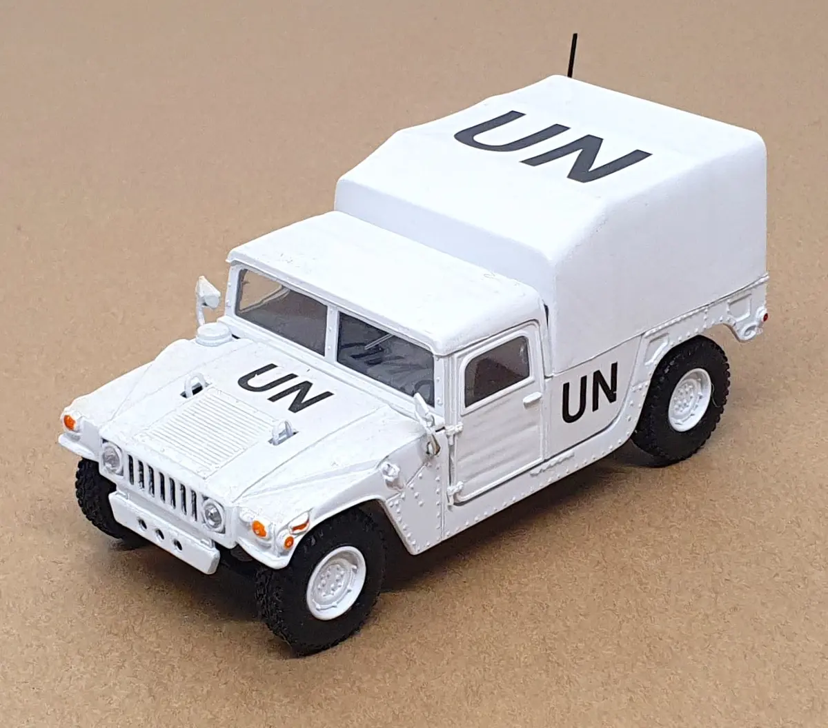 Victoria Models 1/43 Scale R004 - Un Hummer United Nations - White 1