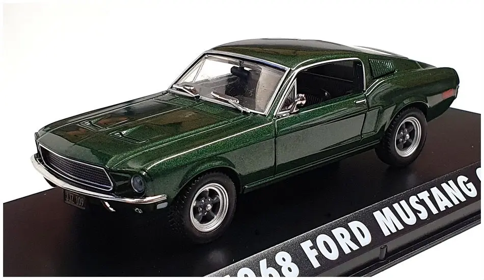 Greenlight 1/43 Scale 86431 - 1968 Ford Mustang Gt - Steve Mcqueen Bullitt 1