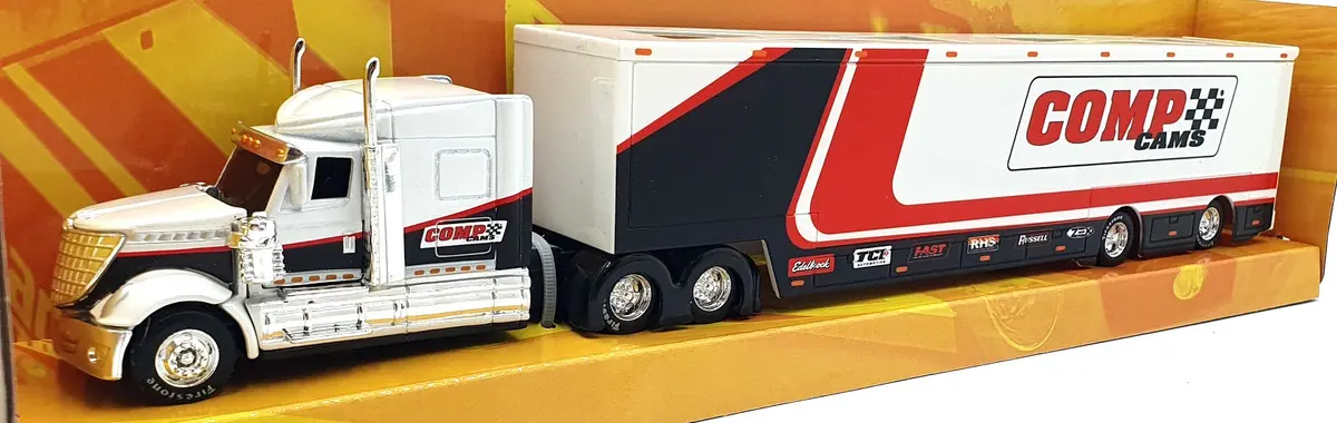 Maisto 1/64 Scale Diecast 12418 - International Lonestar Haulage Truck Comp Cams 1