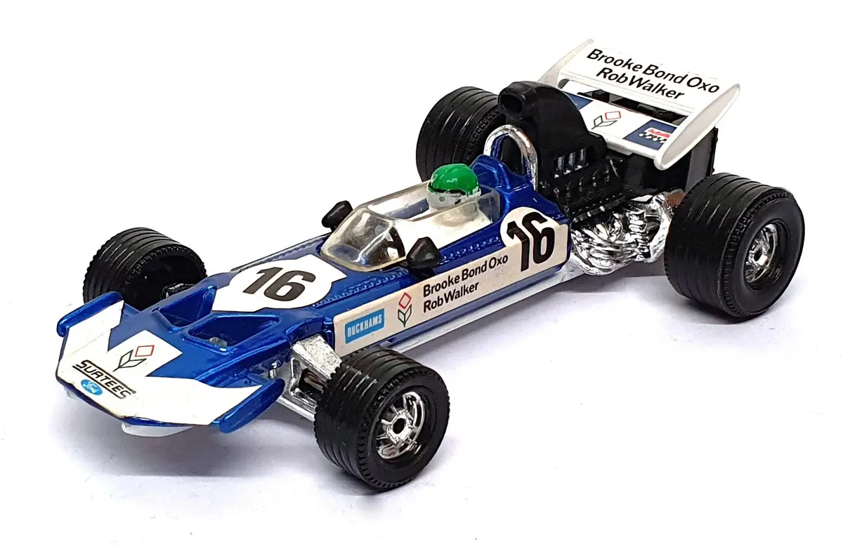 Corgi Toys 1/36 Scale Original Diecast 150 - (B) F1 Surtees T.S.9B #16 - Blue 1